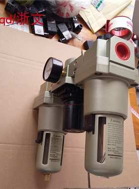 6分DN20气源处理AF5000-06+AR500+AL5000-06三联件AC5000-06