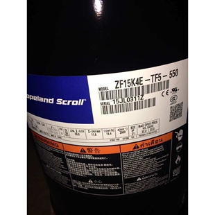 原装谷轮5P匹低温冷冻压缩机焊口ZF15K4-TFD-550 ZF15K4E-TFD-550