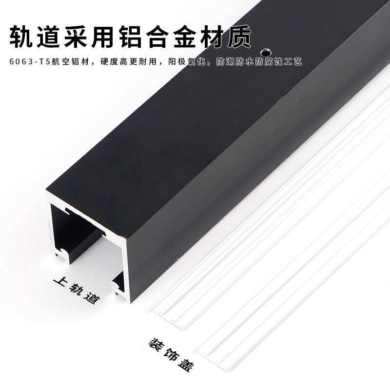 德国进口免检修按弹式口袋门轨道五金配件双向缓冲推拉门吊滑滑轨,3C数码配件,USB灯,淘宝优惠券,粉丝福利购,淘宝优惠卷