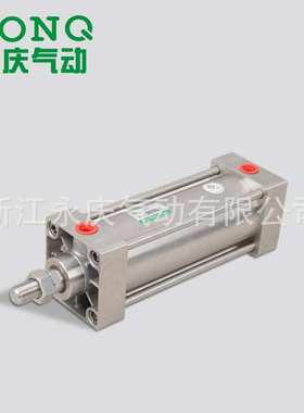 长期销售不锈钢气缸SC50*300标准气缸SCD双出SCJ活塞式气缸规格全