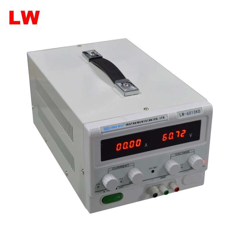 龙威可调直流稳压电源60V10A开关电源实验室手机维修电镀直流电源