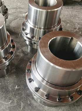 加工带制动轮鼓形尼龙齿式齿轮传动轴GIICL鼓型齿联轴器HCG1电机