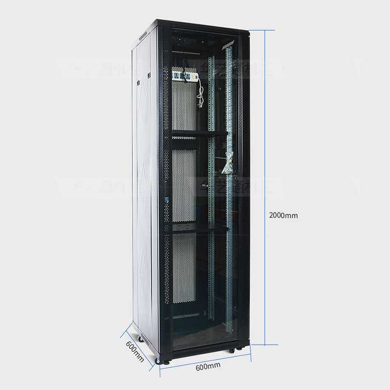 加厚服务器机柜42U交换机机柜2米机箱弱电机柜功放柜600*600*2000