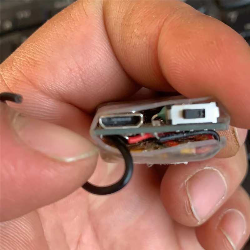 无声双向四键充电振动器大屏幕震感大小可调节无线呼叫震动提醒器