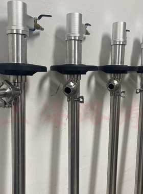 HP-A1/A2+SS304-1500耐酸气动油桶泵不锈钢防爆化工抽液泵插桶泵