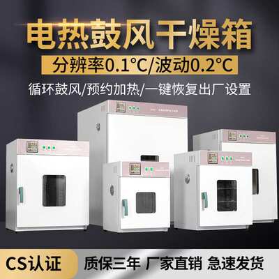 电热恒温鼓风干燥箱烘箱恒温箱烤箱烘干箱实验工业商用烤箱老化箱