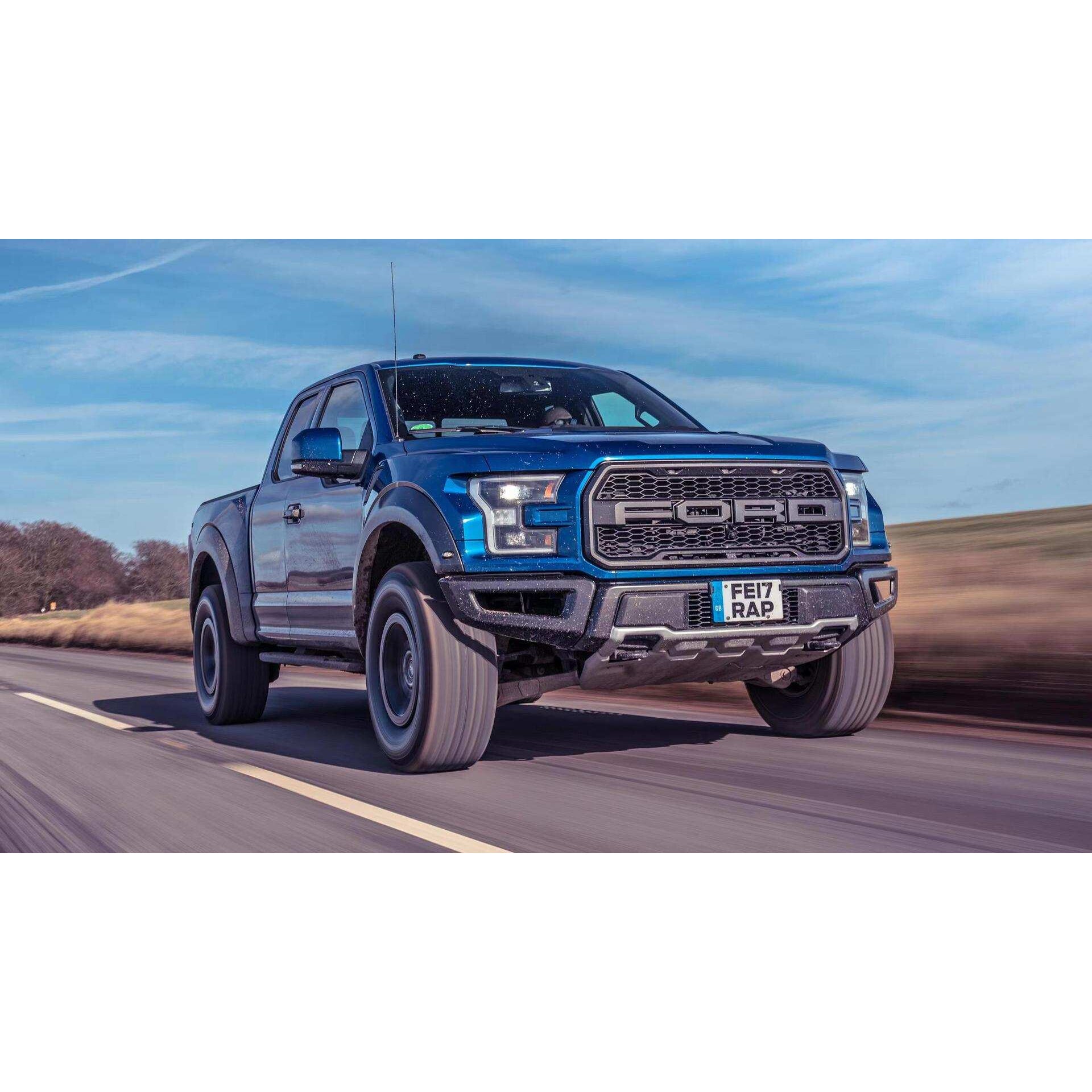 适用福特FORD猛禽F150改装大灯 LED日行灯 转向灯 物美