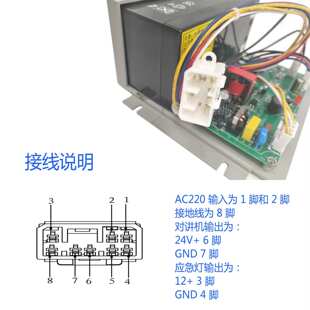 专用电源 停电照明电源 12V电源YD12/24-HTA2AAA 带耳朵