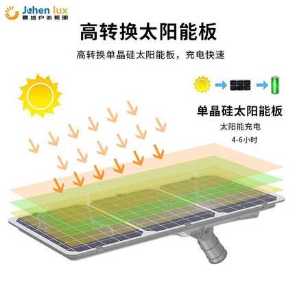 菲律宾指定款太阳能一体化庭院灯新农村工程防水led太阳能路灯