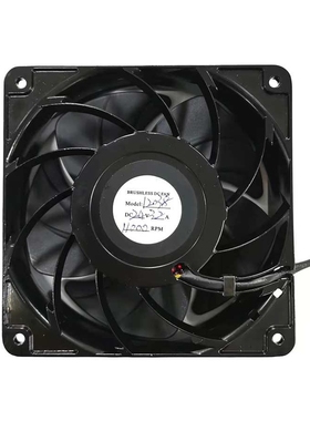 4158 N/2 H8P超高转速12038散热风扇11000RPM暴力IP68防水风扇