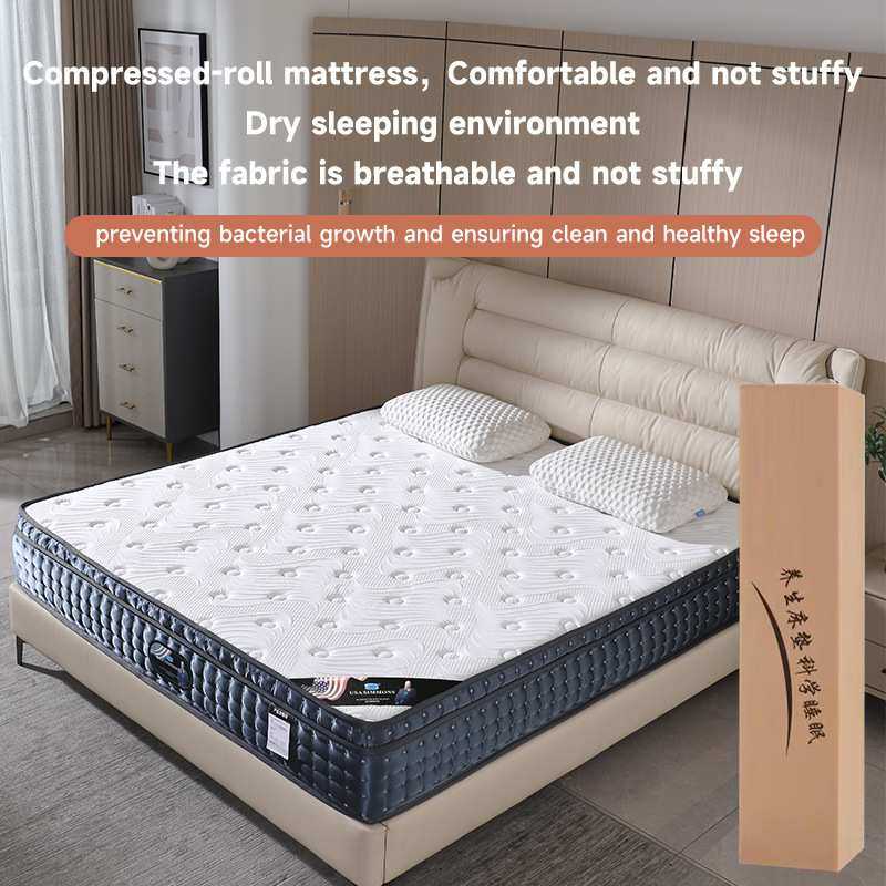 Queen King Size Mattress Bed in A Box, 10 Inch Hybrid Mattre