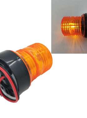 黄色360度环照灯锚灯LED桅杆灯12-24V3W灯舷灯船舶航行信号灯游艇