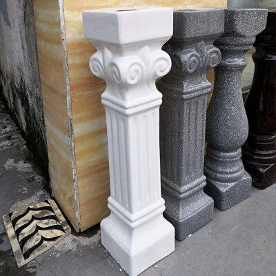别墅楼梯扶手花栏杆仿大理石花瓶柱走廊阳台宝瓶罗马柱围拦陶瓷