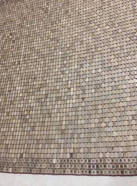 手工制作坐垫凉席凉席料木小夏季四川房1.8米老2米床红木拆叶桢楠