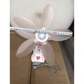 办公室软床头夹子学生宿舍风扇叶风扇电风扇静音520壁扇台扇