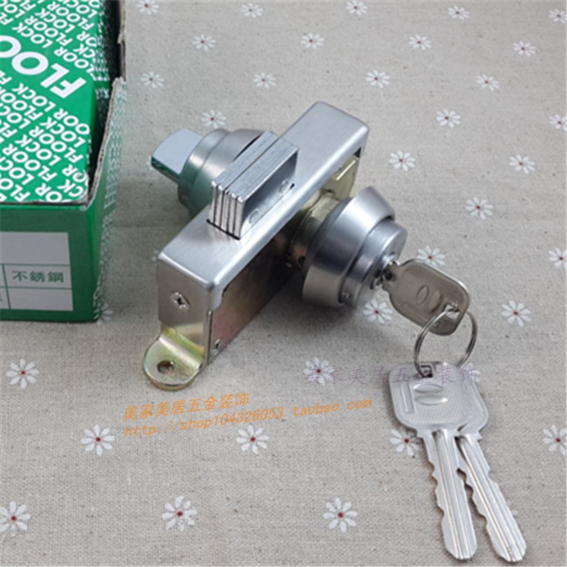 301地锁隐形锁 玻璃有框门地锁 C不锈钢门地锁 铁门地锁铝合金门