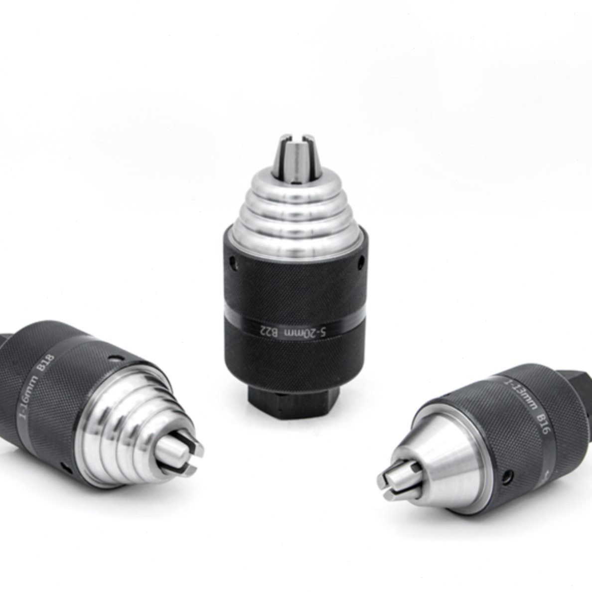 福比特齿轮自紧钻夹头手电钻棘轮钻夹头攻丝钻孔两用自紧钻夹头