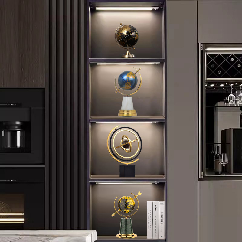 地球仪摆件轻奢高档领导办公室创意电视柜书柜餐厅店铺软装饰品,家居饰品,国学摆件,淘宝优惠券,粉丝福利购,淘宝优惠卷