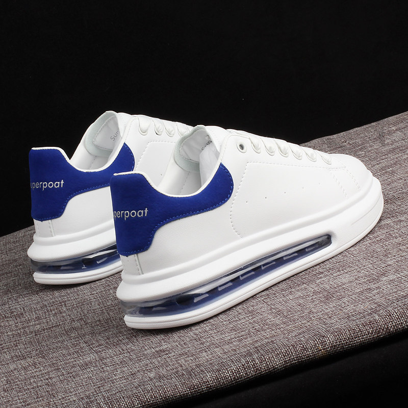 气垫内增高小白鞋男鞋透气韩版百搭运动休闲鞋男士学生板鞋白鞋子,流行男鞋,帆布鞋,淘宝优惠券,粉丝福利购,淘宝优惠卷