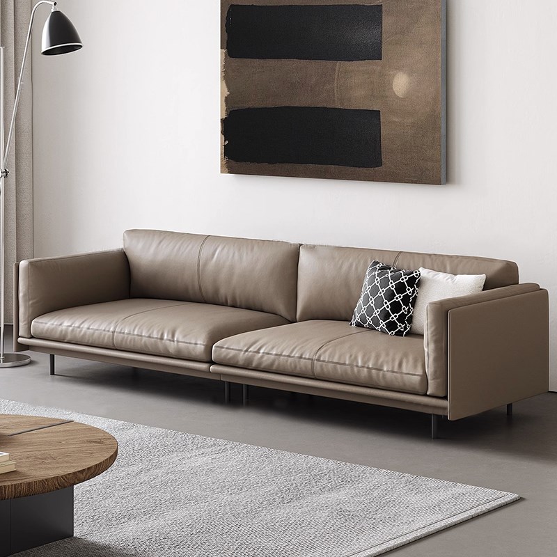 意式办公沙发简i约现代商务接待会客区洽谈休闲三人组合办公室沙