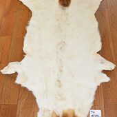 整张真皮毛褥子T4客厅酒吧酒店会所样板间大堂动物装 饰挂毯壁毯