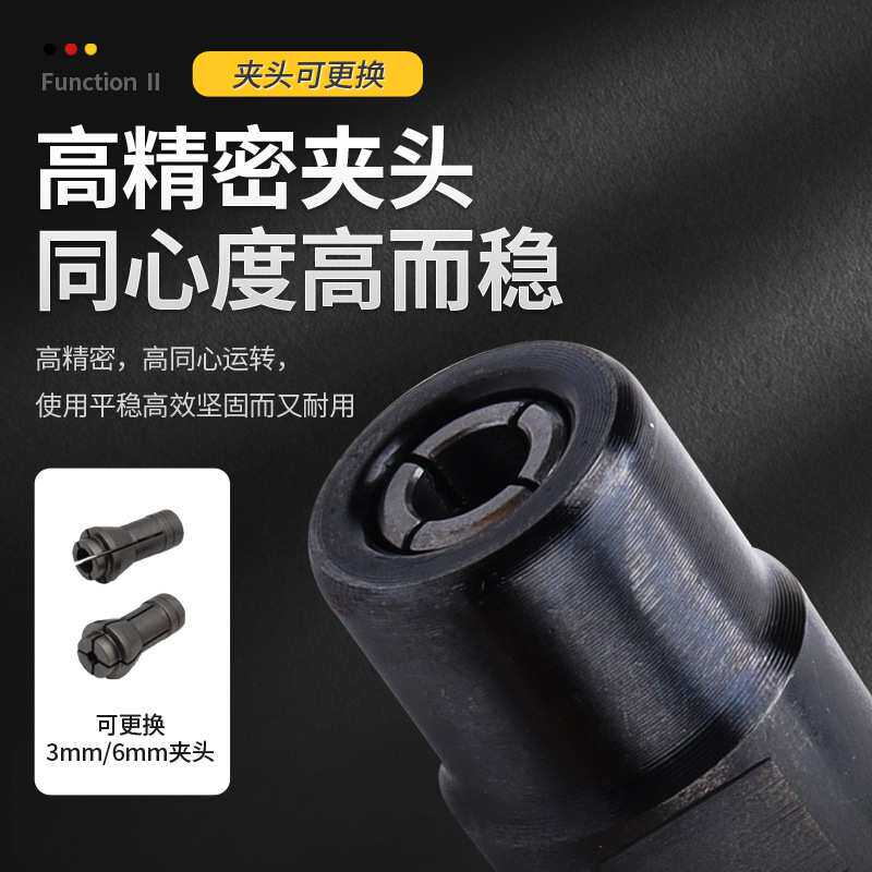 阿斯兰90度刻磨机工业直角木雕刻弯头打磨砂光机3mm6mm气动抛