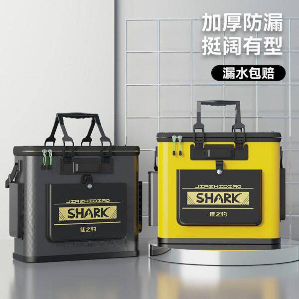 鱼箱钓箱鱼一体水桶钓鱼鱼护桶成用品装折叠渔具活鱼桶型户外鱼桶