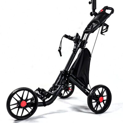 雨伞架拉车U高档可折叠ER 手推车OWTH高尔夫球包水杯架带座椅三轮
