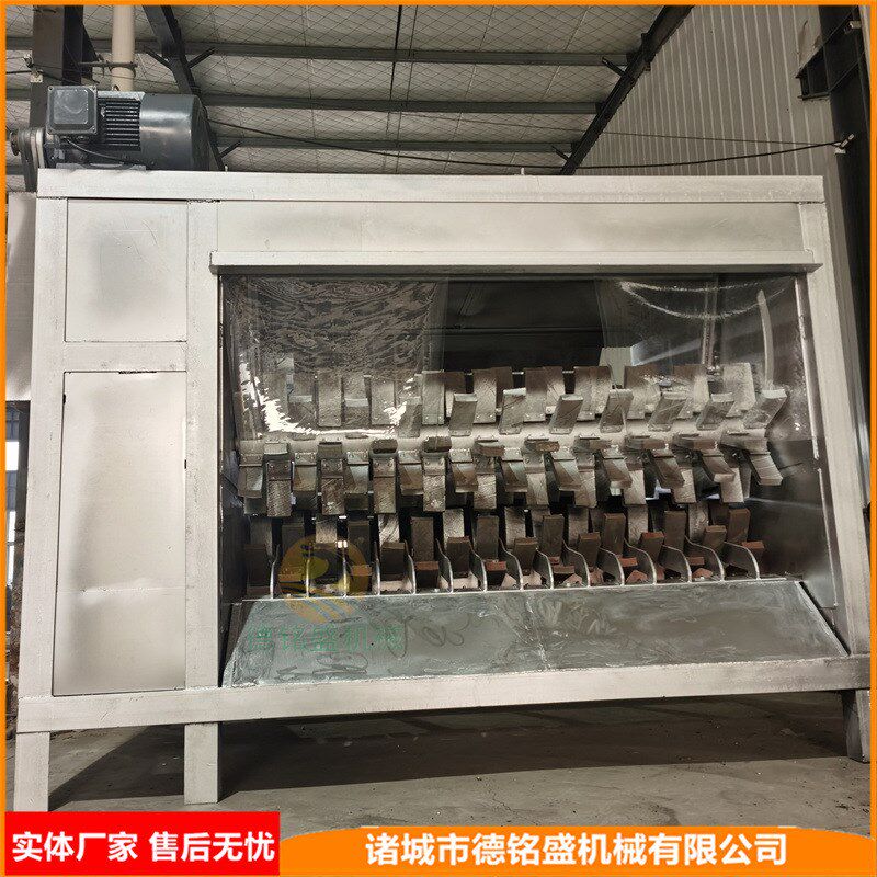 自动化入料的驴刨毛机 液压捞抄驴电动烫脱一体机 牦牛肉驴打毛机
