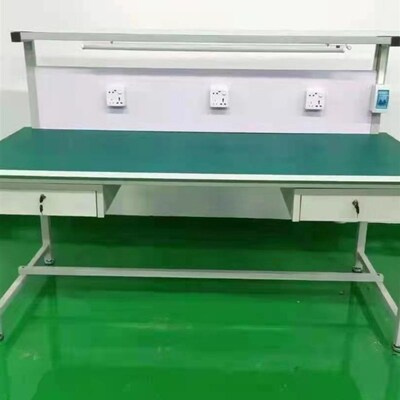 车间电防静拆单面工DAU作台双面实测试台验台组合方通可装流水线
