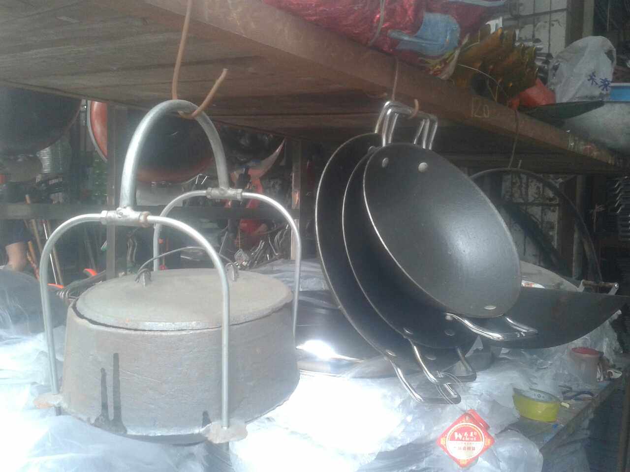 铁顶锅/铁鼎锅吊锅生铁鼎锅