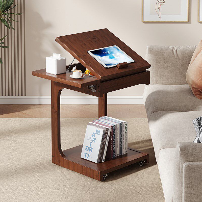 中古风小推车沙发边柜侧边几移动带轮小桌子小茶几小型卧室床头桌,住宅家具,移动边几/推车,淘宝优惠券,粉丝福利购,淘宝优惠卷