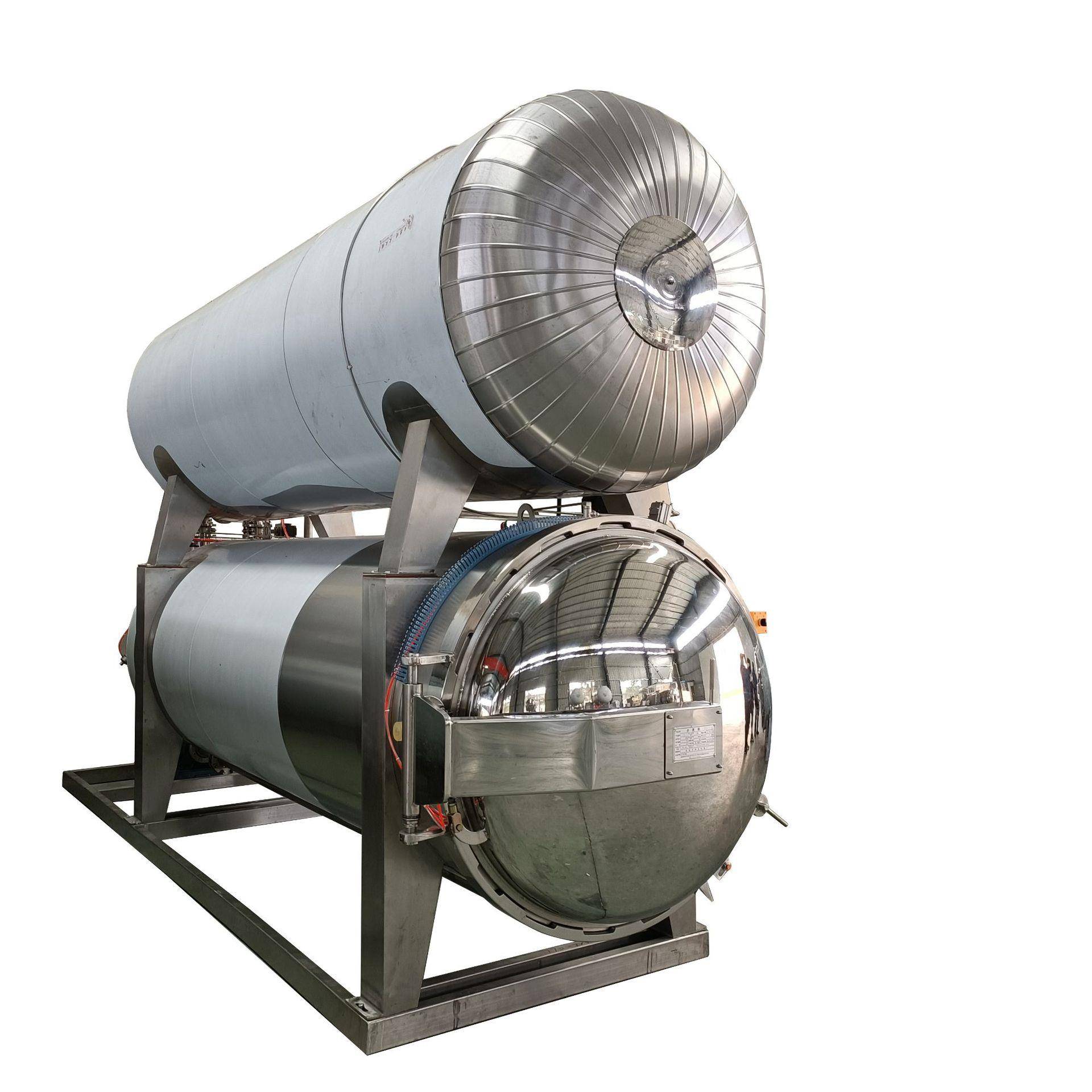 火腿肠不需要添加防腐剂延长食品保质期产品不出现褶皱杀菌釜