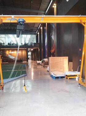 宁波厂家供应0.5T1TT小型门式简易款手推移动龙门架龙门吊