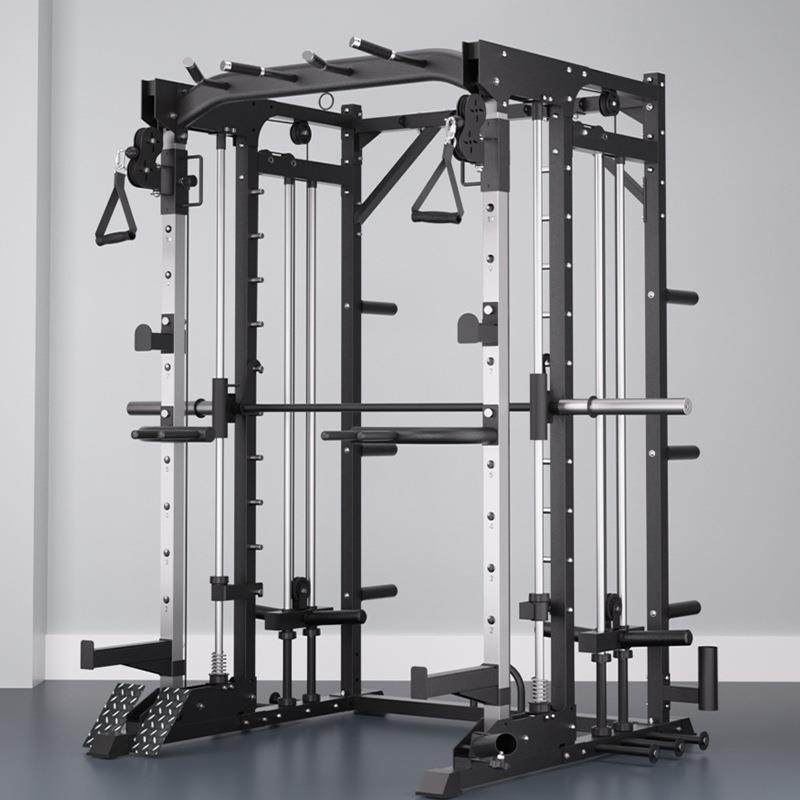 史密斯机综合训练器小飞鸟深蹲架多功能卧推架家用龙门架健身器材