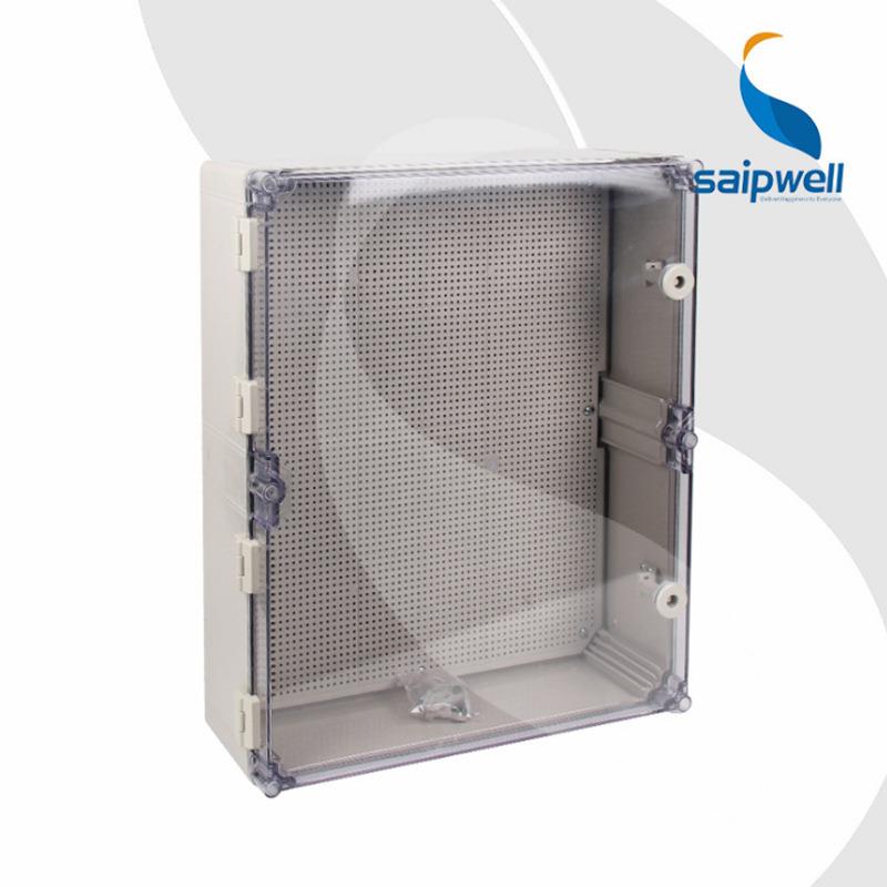 saipwell透明盖600*500*195塑料接线配电箱户外IP65防水配电箱