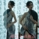 影楼孕妇改良式 水墨中国风孕妈摄影写真连衣裙 拍照旗袍2023年新款
