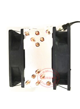 适用2011针cpu风扇 5热管U型热管2011针散热器服务器风扇6热管