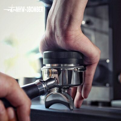 MHW-3BOMBER轰炸机压粉器四桨布粉器58mm咖啡机粉锤咖啡压粉器