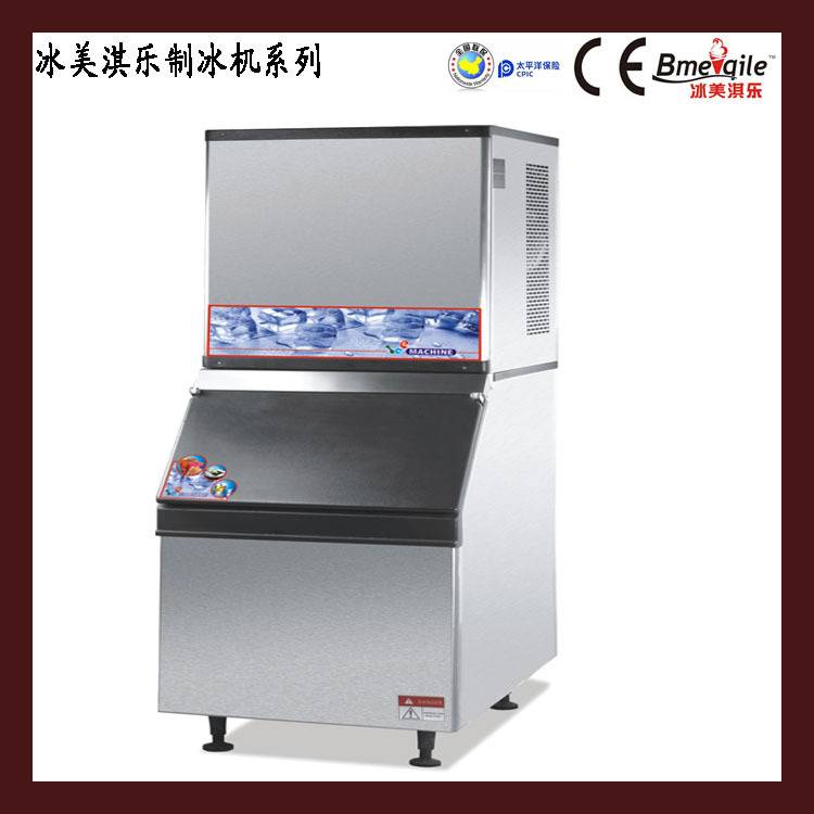 冰美淇乐 MQ-500制冰机 商用冰粒机 500kg大型制冰机冰室奶茶专用