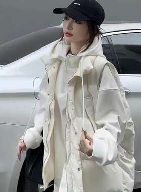 2026秋冬新款羽绒马甲女