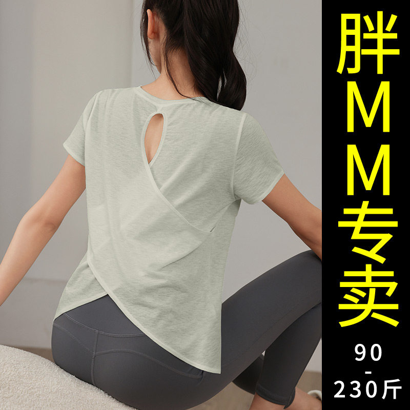 透气瑜伽服女大尺码胖mm