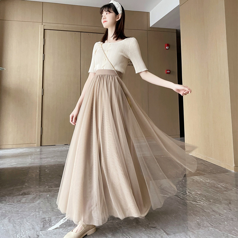 半身裙女中长版夏2026春
