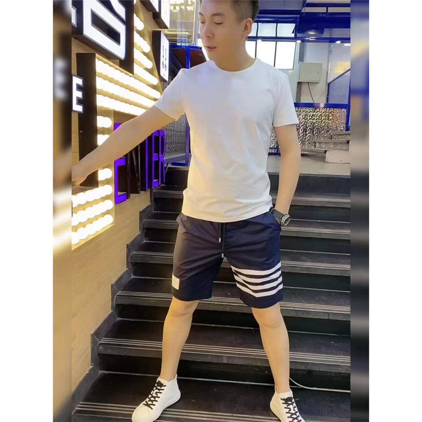 夏季薄款速干短裤男士沙