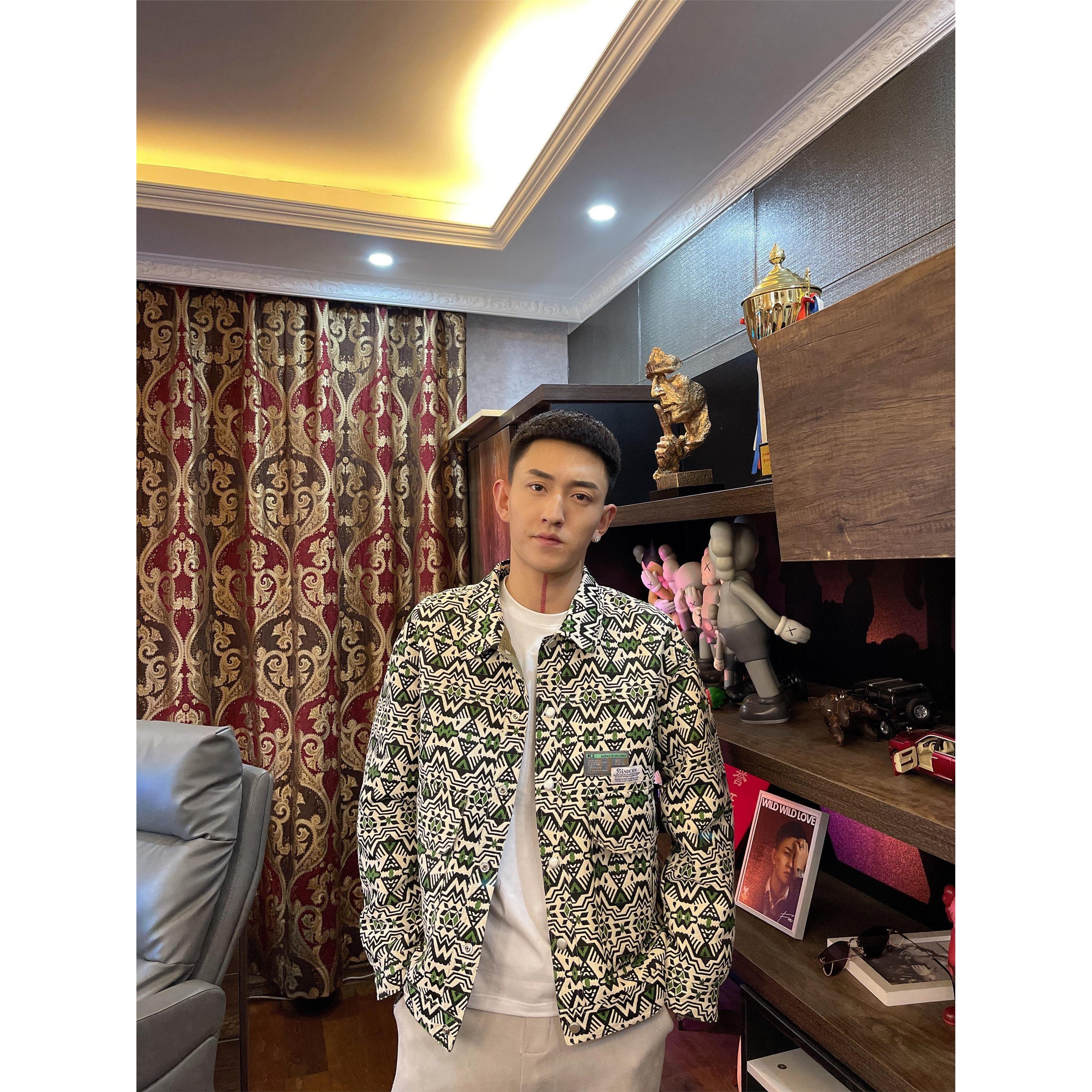 外套男士春秋季精神小伙