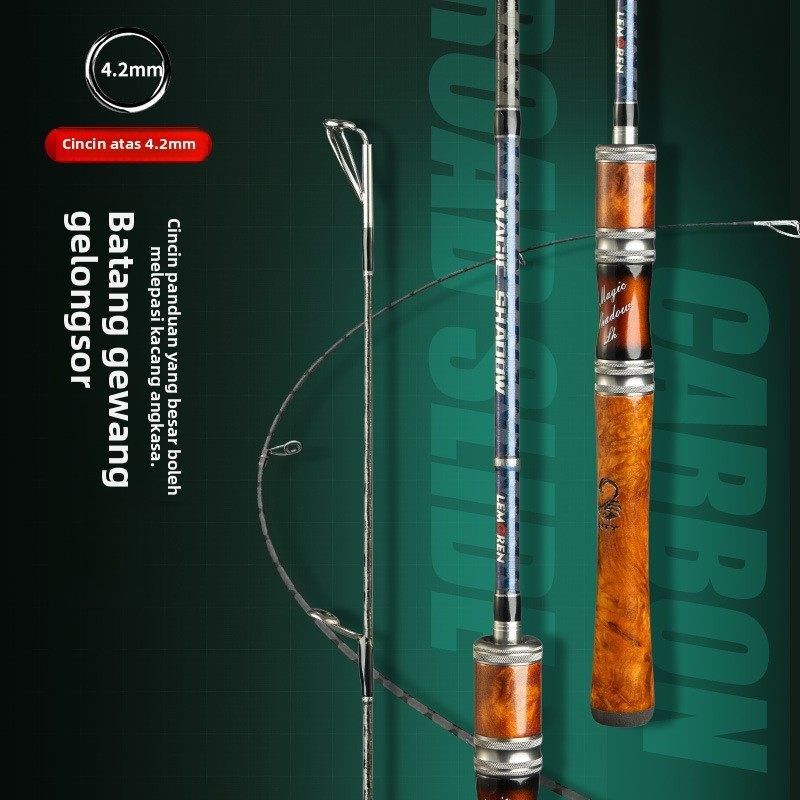 猎魔人L碳素魔路滑影路亚竿滑漂竿快调大导环可过太空豆直柄鱼竿,户外/登山/野营/旅行用品,八工竿/虾竿等钓竿,淘宝优惠券,粉丝福利购,淘宝优惠卷