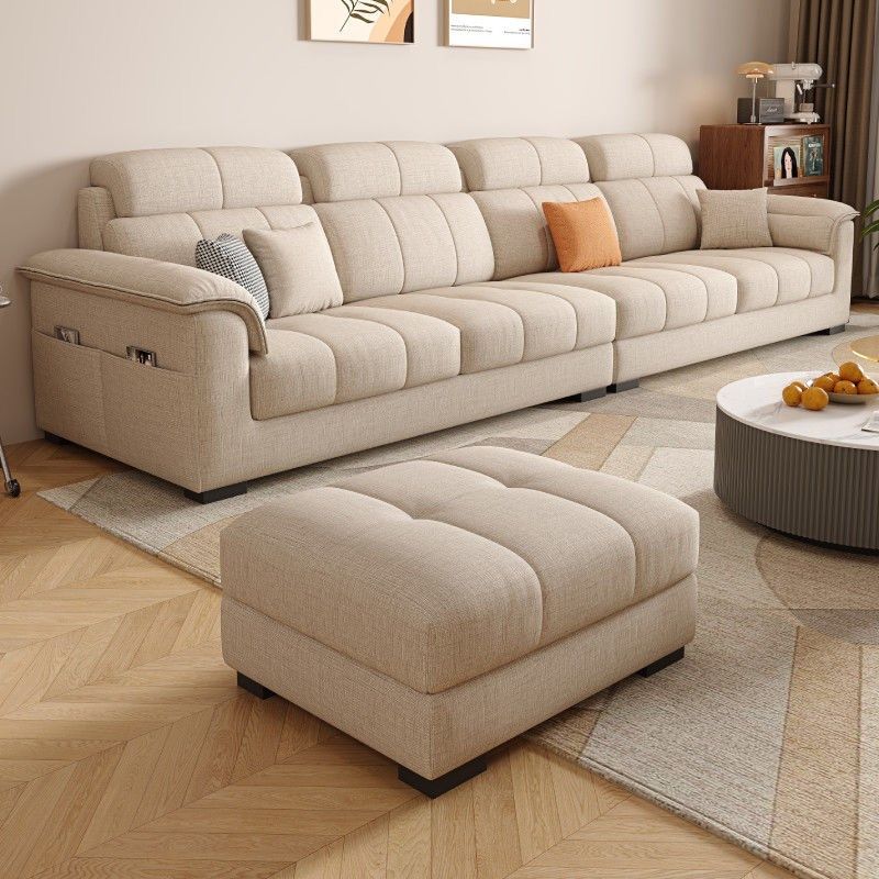 布艺沙发客厅2024新款棉麻布直排小户型猫抓皮高靠背可拆洗沙发,住宅家具,布艺沙发,淘宝优惠券,粉丝福利购,淘宝优惠卷