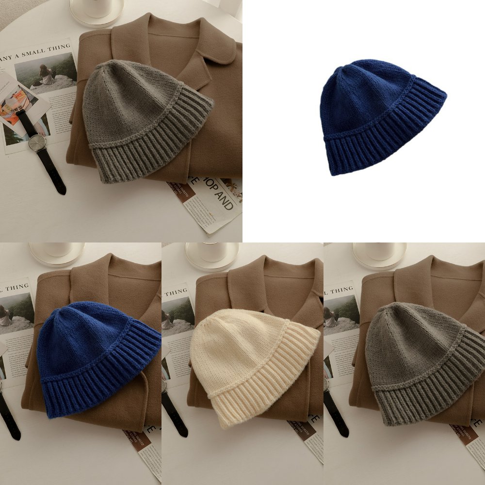 新款韩国东大门毛线渔夫帽女秋冬