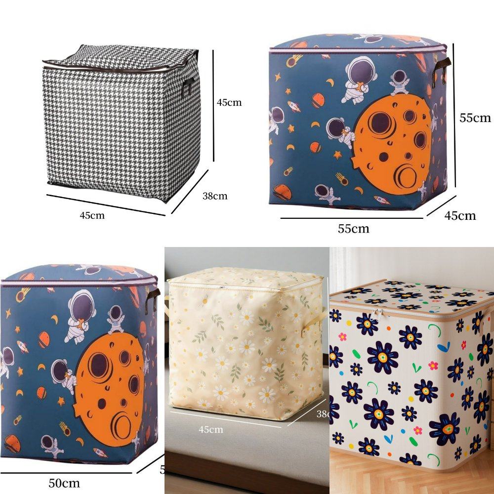 雏菊巨无霸大容量无纺布收纳袋装被子衣物手提搬家打包袋,收纳整理,其他收纳袋,淘宝优惠券,粉丝福利购,淘宝优惠卷