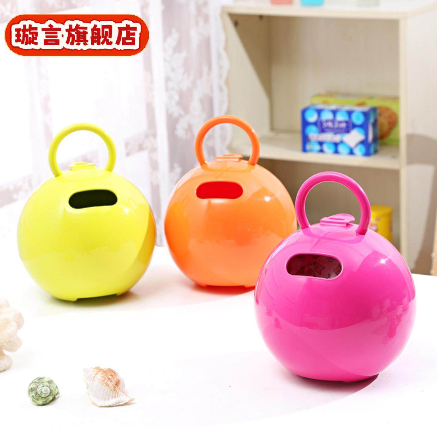 创意挂式卷纸筒圆筒抽纸盒卷纸盒客厅卫生间可爱纸巾盒桌面纸巾筒,收纳整理,抽纸筒/套,淘宝优惠券,粉丝福利购,淘宝优惠卷